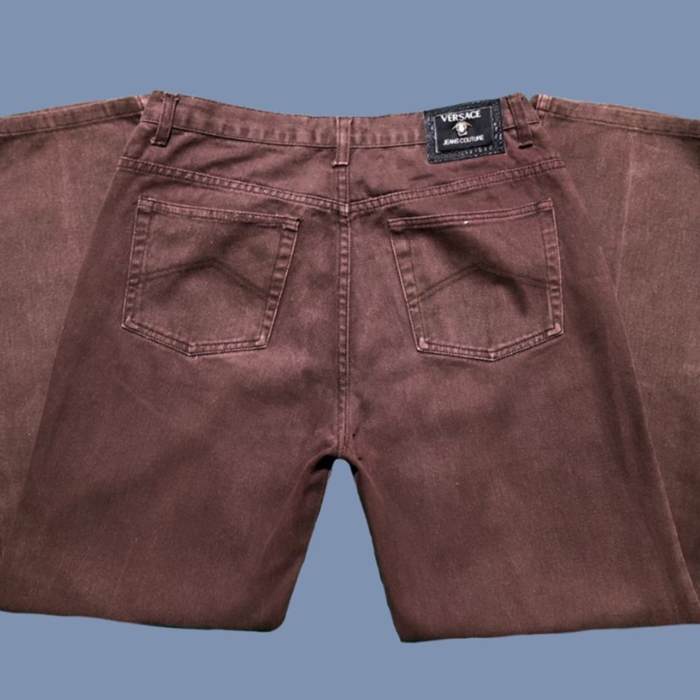 Vintage Versace Brown Mom Jeans